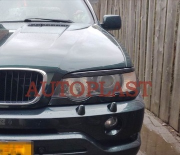 BMW X5 E53 до фейслифтинга Крышки фар с ABS