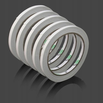 Biały styl 10 rolek 10 rolek 6mm dwustronnie mocne