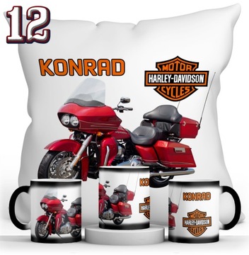 НАБОР HARLEY DAVIDSON MAGIC КРУЖКА + ПОДУШКИ