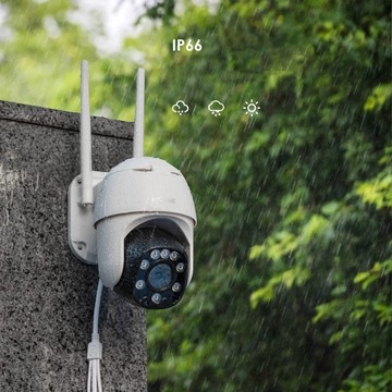 НАРУЖНАЯ IP-КАМЕРА WIFI HD 2Mpx IEGEEK IE20 БЕЛАЯ