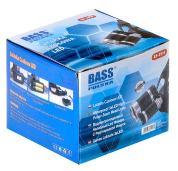 LATARKA CZOŁOWA LAMPA LED ZOOM CREE CZOŁÓWKA BASS