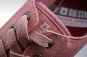 ТЕННИСНЫЕ ОБУВИ ЭСПАДРИЛЕ КРОССОВКИ РОЗОВЫЕ BIG STAR 38