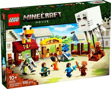 LEGO MINECRAFT - THE GHAST BALLOON VILLAGE ATTACK NR. 21273