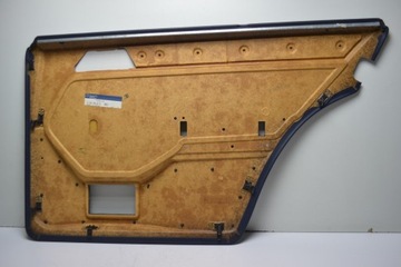 Mercedes W124 Седан Левая панель задней двери Синий