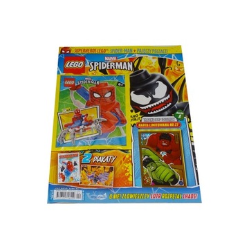gazetka magazyn LEGO SPIDERMAN - nr 4/2024 - SPIDER-MAN + PAJĘCZY PEŁZACZ
