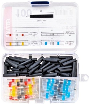 РАЗЪЕМЫ РАЗЪЕМЫ С ОЛОСТОЧНЫМИ ТЕРМОУРУЧИВАЮЩИМИ КОЛБАШКАМИ