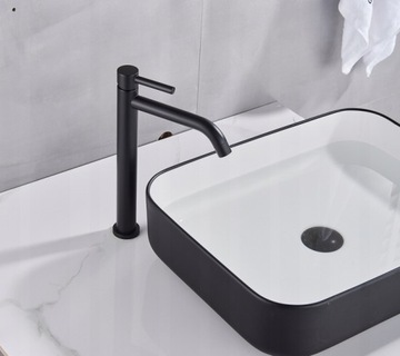 КОМПЛЕКТ ДЛЯ ВАННОЙ ОТДЕЛЬНО СТОЯЩИЙ СТОЛЕШНИЙ СМЕШАТЕЛЬ ДЛЯ ВАННЫ, ЧЕРНЫЙ