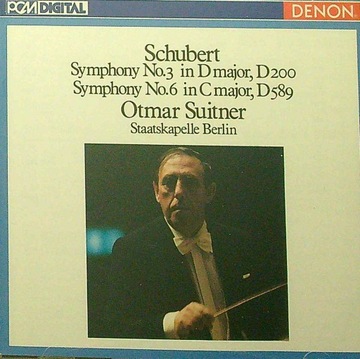 Otmar Suitner Schubert Schubert Symphony no. 3 MADE IN JAPAN