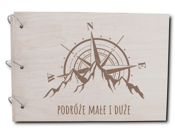 ALBUM DLA PODRÓŻNIKA PREZENT, PODRÓŻE, Z WAKACJI