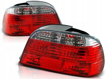 LAMPY TYLNE BMW E38 SERIA 7 94-01R CLEAR RED-WHITE