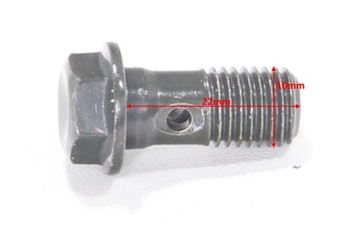 ŚRUBA PRZEWODU HAMULCOWEGO ATV HB