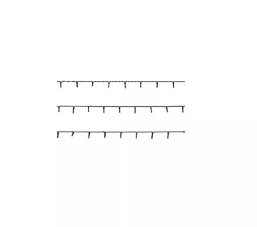 LAMPKI ZEWNĘTRZNE 120 LED MULTIKOLOR