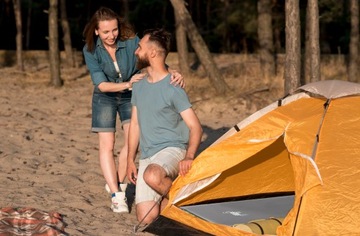 САМОНАДУВАЮЩИЙСЯ ТУРИСТИЧЕСКИЙ КОВрик 180x50x5 СМ CAMPING COLORS