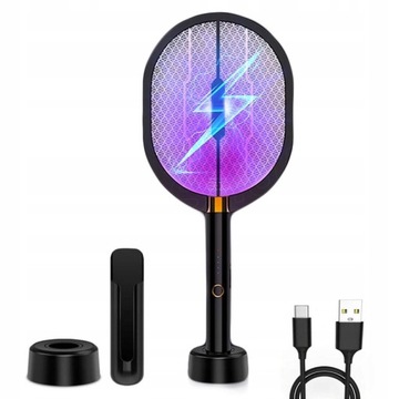 LAMPA UV OWADOBÓJCZA NA KOMARY z baterią 2000mAh
