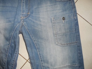 RESERVED jak NOWE jeans SPODENKI BERMUDY r 32 pas 88cm