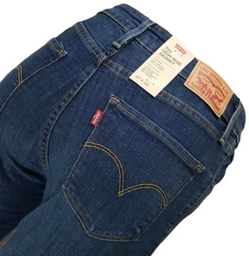 Levi's 720 jeansy damskie 188820047 rurki wysoki stan oryg. Levis - W27/L28