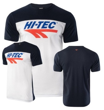 Koszulka Bawełniana T-Shirt Męski HI-TEC RETRO XL