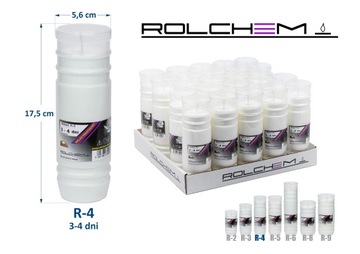 Парафиновые картриджи Ролхем Р4, 24 шт 4 дня 96 часов.