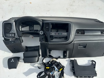 DESKA KOKPIT ULOŽENÍ AIRBAG PÁSY ORIG. MITSUBISHI OUTLANDER III FACELIFT KPL
