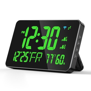 Tuya Wi-Fi Clock Clock Cleck Clendar Интеллектуальный Thermomet