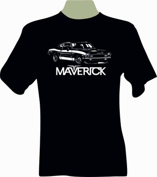KOSZULKA T-shirt nadrukiem dla fana ford MAVERICK