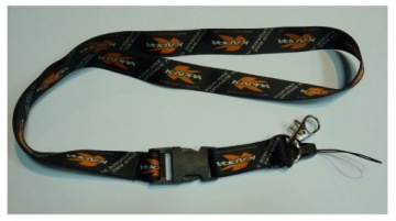 SMYCZ PASEK NA SZYJE KLUCZE KAPPA ORYGINAŁ CZARNA