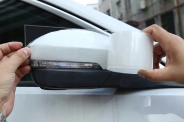 ЗАЩИТНАЯ ЛЕНТА ИЗ ФОЛЬГИ ДЛЯ НАКЛАДОК ДВЕРЕЙ АВТОМОБИЛЯ 50ММ Х 5М