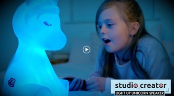 My music creator Unicorn Speaker Głośnik bluetooth, zmienia kolory
