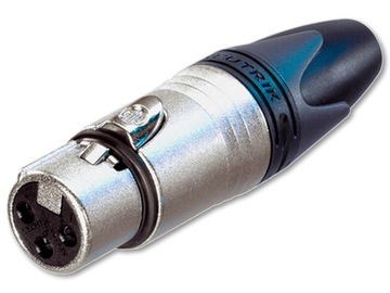 NEUTRIK NC3FXX ZŁĄCZE XLR 3 PIN ŻEŃSKIE WTYK
