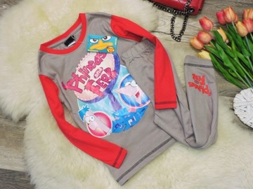 DISNEY - NOWA PIŻAMK FINEASZ & FERB r 104/110
