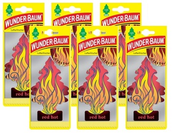 WUNDER BAUM ZAPACH CHOINKA ZAPACHOWA Red Hot