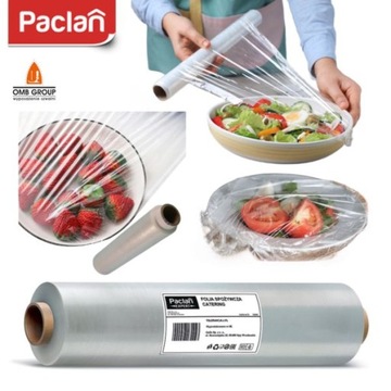 Folia spożywcza mocna w rolce Paclan 29 cm x 150 m