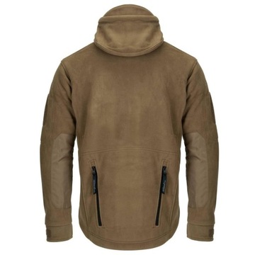Bluza Męska Polarowa Polar Kurtka Helikon Patriot Gruba i Ciepła Coyote L