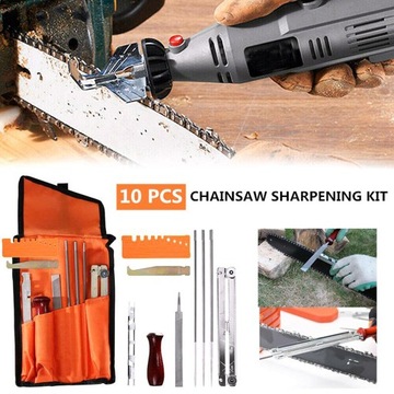 Набор напильников для заточки бензопилы Stihl, 10 шт.