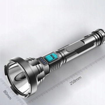 Водонепроницаемый перезаряжаемый светодиодный тактический фонарик