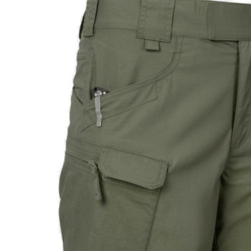 Тактические шорты, боевые брюки, короткие брюки Helikon UTS 11'' Olive Green, размер 3XL