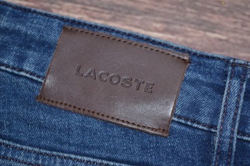 LACOSTE SLIM FIT STRETCH COTTON DENIM SPODNIE JEANS 31/34