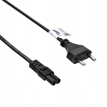 Kabel zasilający ósemka RTV 3m AKYGA AK-RD-01C miedziany 250V 2.5A