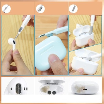 Комплект для чистки клавиатуры, экрана наушников Airpods iPhone 20-в-1