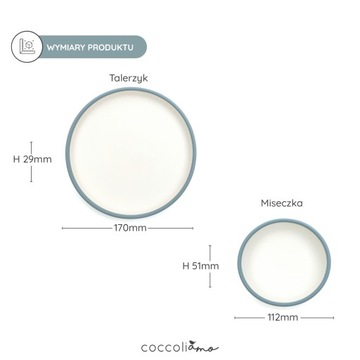 Силиконовая тарелка+миска, белый, синий комплект