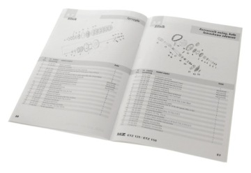 Сервисная книжка, каталог запчастей MZ ETZ 150