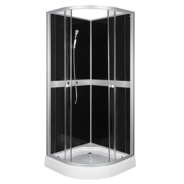 Kabina Prysznicowa Classic 90 Black (Z Baterią)
