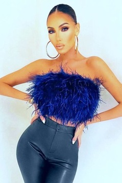 CLUB L NIEBIESKI TOP PIÓRA (36)