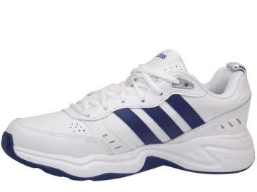 ADIDAS STRUTTER EG2654 КОЖАНЫЕ ТУФЛИ МУЖСКИЕ, БЕЛЫЕ, СПОРТИВНЫЕ, КОМФОРТНЫЕ