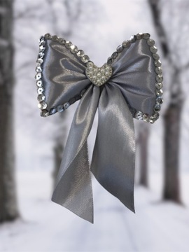 Бантики на елку 6 шт. пиковые рождественские украшения