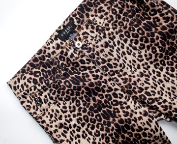 ПОДХОДИМЫЕ ДЖИНСЫ GUESS 30 LEOPARD С ЛЕОПАРДОВЫМ УЗОРОМ ЖИВОТНЫХ