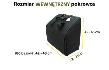 Pokrowiec na akordeon PREMIUM 80 B