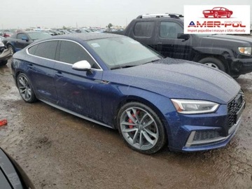 Audi A5 II S5 Sportback 3.0 TFSI 354KM 2018 Audi S5 2018, 3.0L, 4x4, PREMIUM PLUS, po grad...