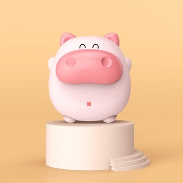 Электрическая грелка для рук с зарядкой через USB, быстрый нагрев, портативная для розовой свиньи