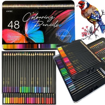Мелки PREMIUM PENCIL COLOR 48 ШТ В МЕТАЛЛИЧЕСКОМ ФОРМАТЕ